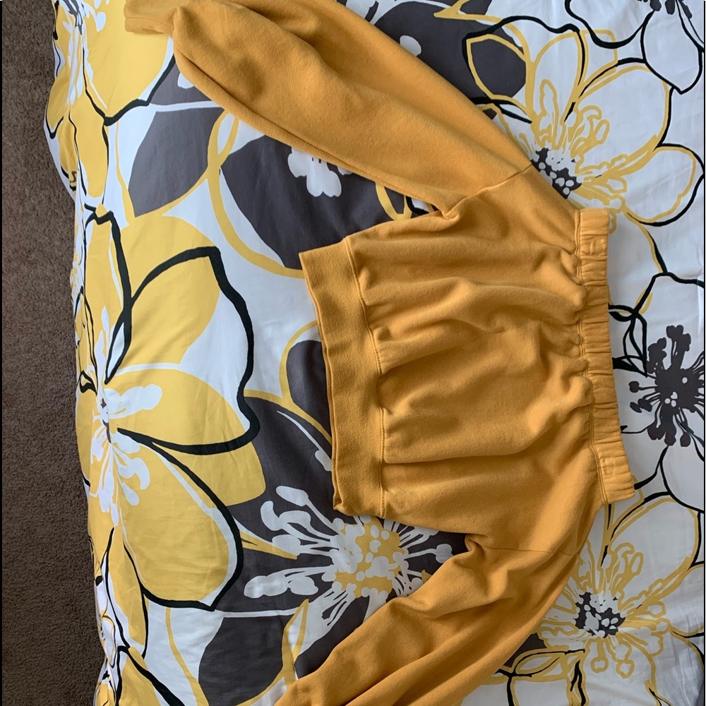 Cropped, off the shoulder sweater